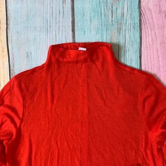 Nine west long sleeve turtle neck top - Picture 4 of 7